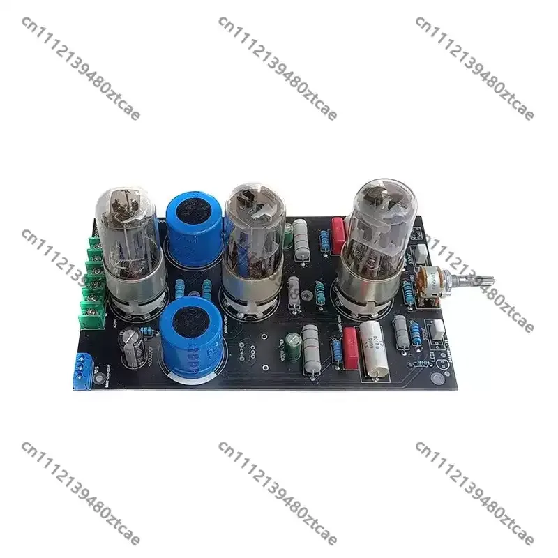 Vacuum Tube Stereo Preamplifier PCB Board With Vacuum Tube Rectifier Circuit For Vinyl Turntable Audio DIY Assembly Parts