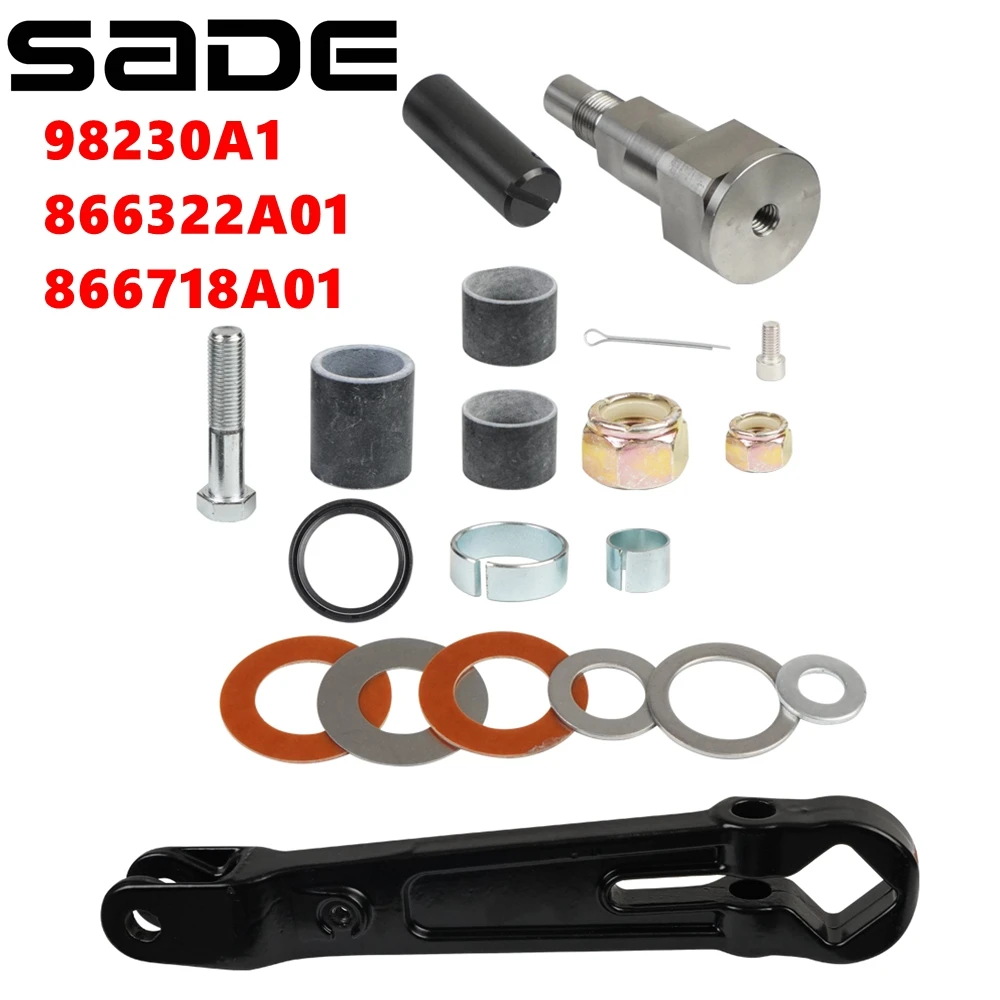 

Upper Gimbal Steering Arm Shaft Kit Fit for MerCruiser Bravo and Alpha One Gen 2, Replace# 98230A1 866322A01 866718A01