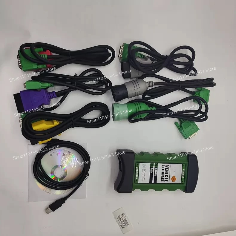 PRO Heavy-Duty Truck Diagnostic Scanner – Noregon JPRO DLA+2.0 Adapter Kit with Software 2019 V1