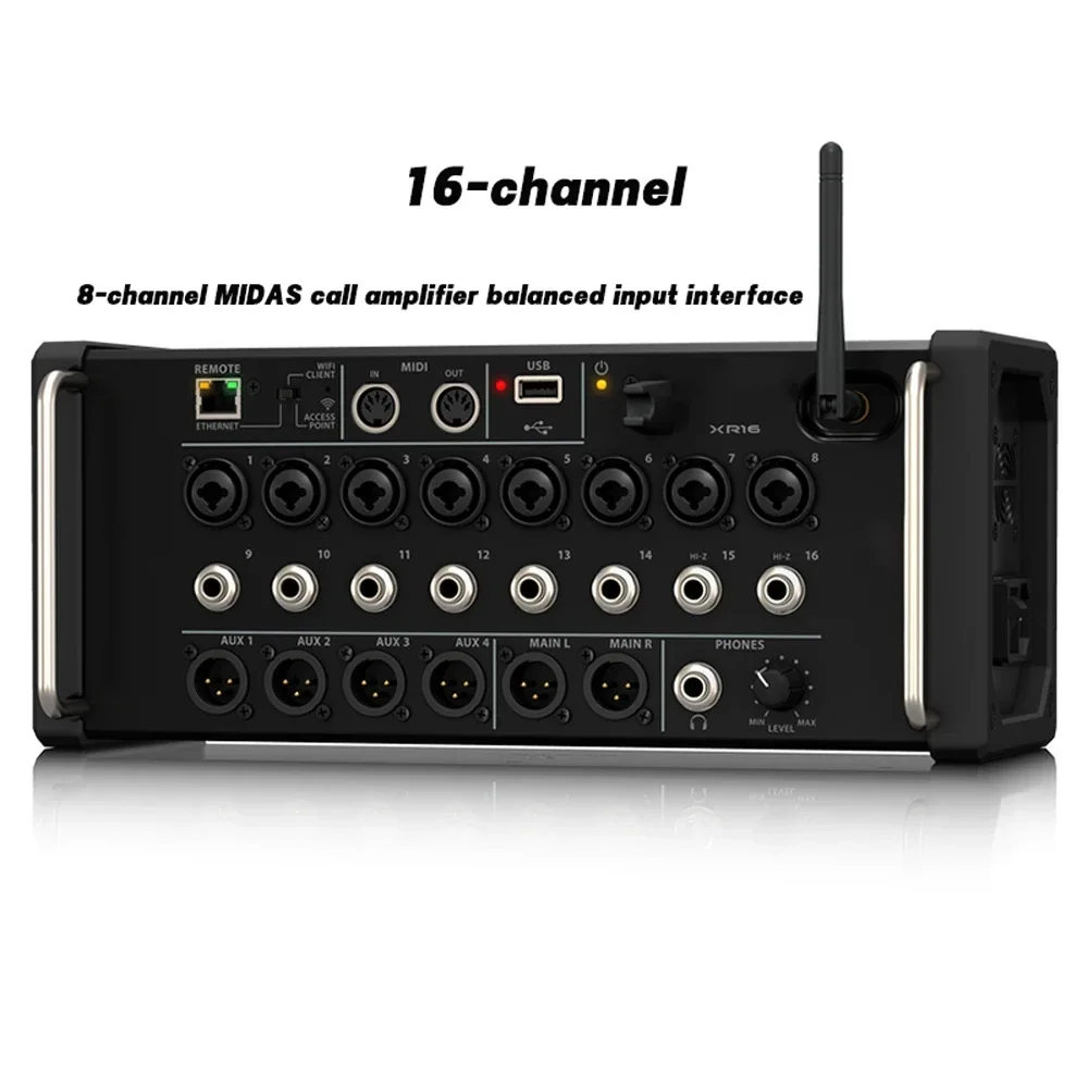 Paulkitson Air 1:1 XR16 Digitalmixer, Audio-Mixer, 16-Kanal-Mixer Stereo-Soundsystem-Mixer Kompatibel mit Original-Software – Detail 3