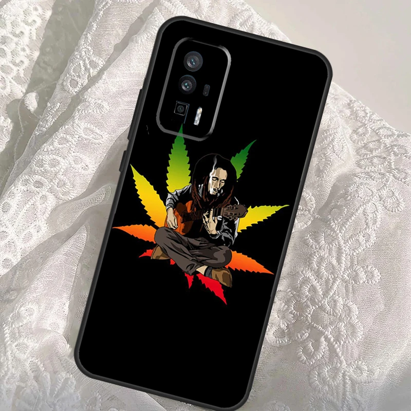 Bob Marley Case For Xiaomi 13T 14T Pro 12T 11T 13 14 Ultra POCO X6 Pro M6 X3 X5 M5s F3 F5 F6 Cover