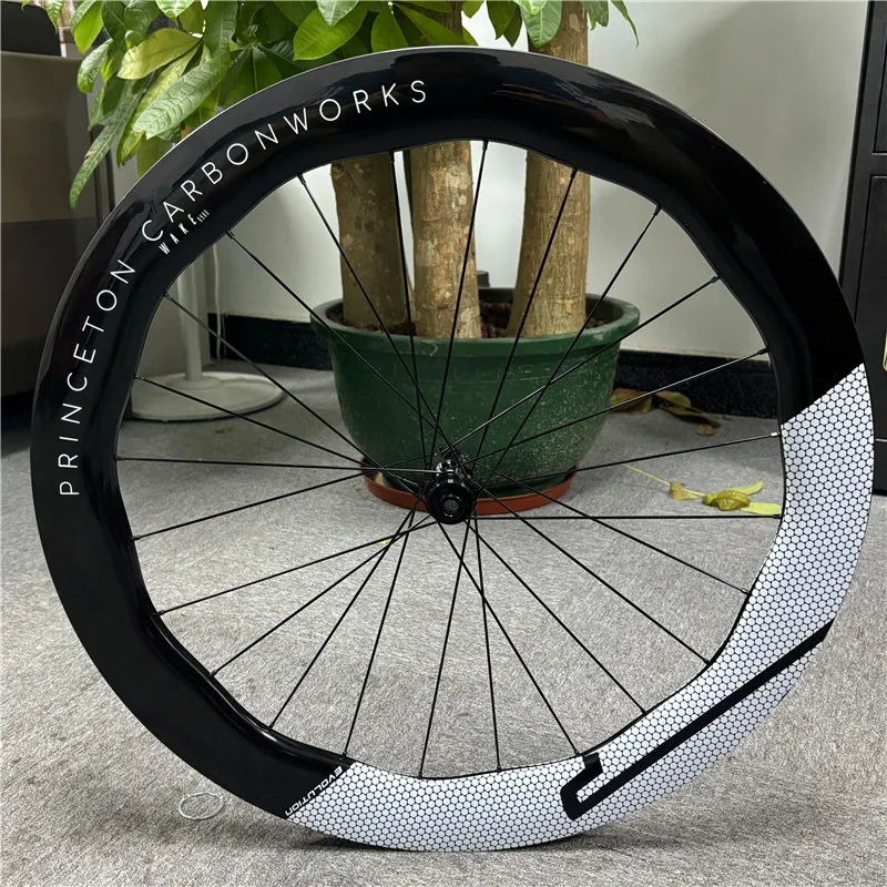 New 6560 wide 28mm Carbon Wheels Disc Brake 700c Road Bike Wheelset Quality Carbon Rim Center Lock Or 6-blot Bock Road Cycling