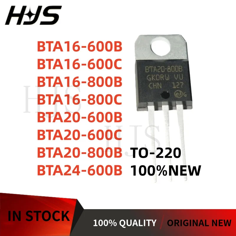 10Pcs 100%New Bta16…