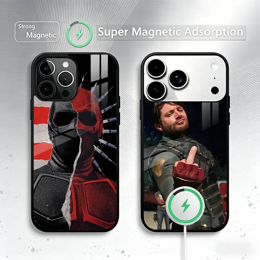 

T-The Boys S-Soldier Boys Phone Case For iPhone17,16,15,14,13,12,11 Plus,Pro Magnetic with Magsafe Wireless Charging