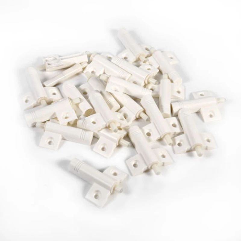 10PCS Grau Weiß Küche Schrank Tür Stop Schublade Soft Quiet Close Closer Dämpfer Puffer Für Möbel Hardware – Detail 2