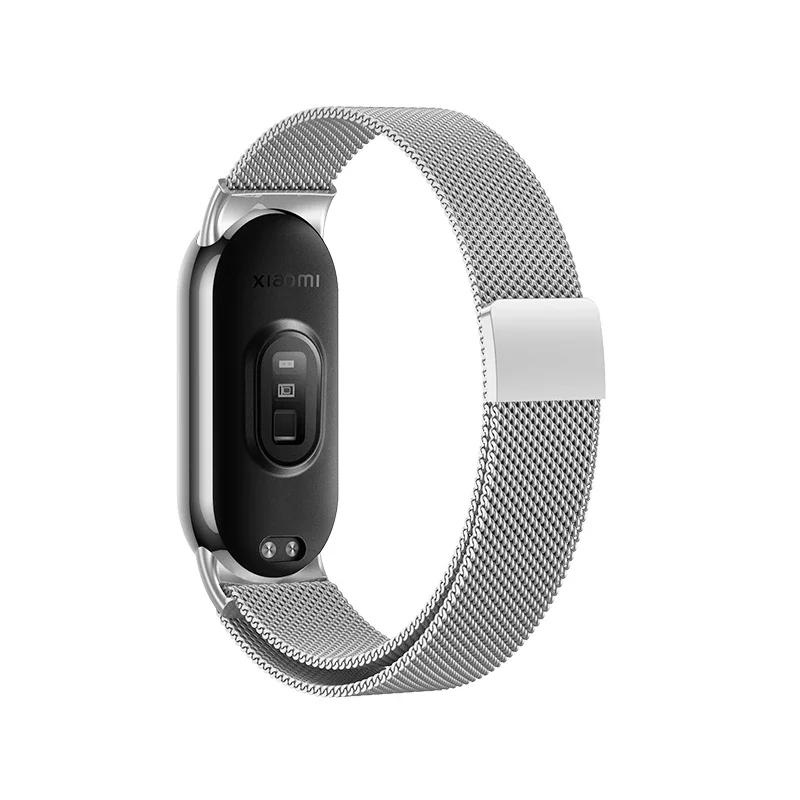 Milanese-Armband für Xiaomi Band 11 10, magnetisches Metallarmband, Edelstahl, bequemes Handgelenksband, Mi Band 8 9, Riemen, Correa – Detail 6