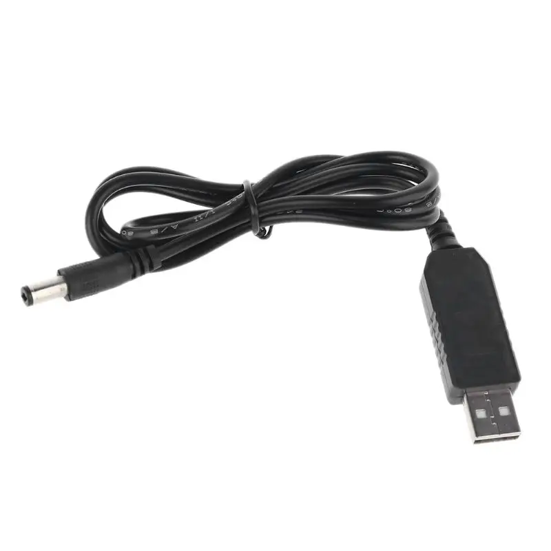 ADWE Universal LED Display USB 5V to 12V 5.5x2.1mm Power Supply Cable for WiFi Router LED Strip 12V Devices Supply Cable