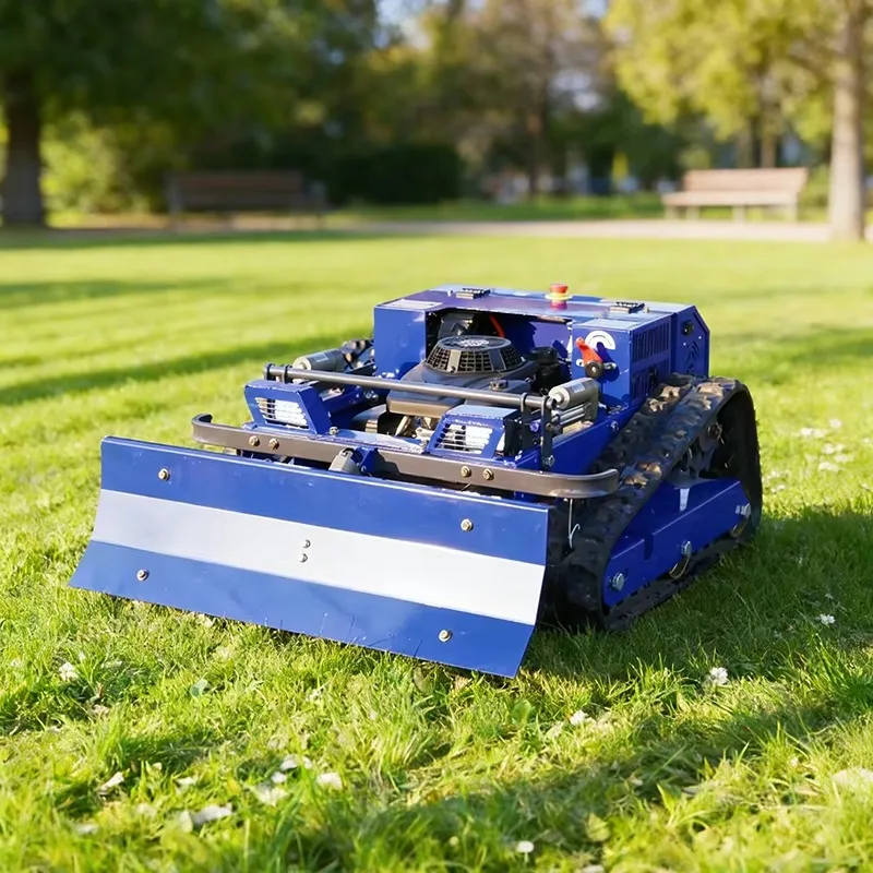 

Customized farm large-area lawn mower, tracked all-terrain, intelligent wireless remote control, long battery life
