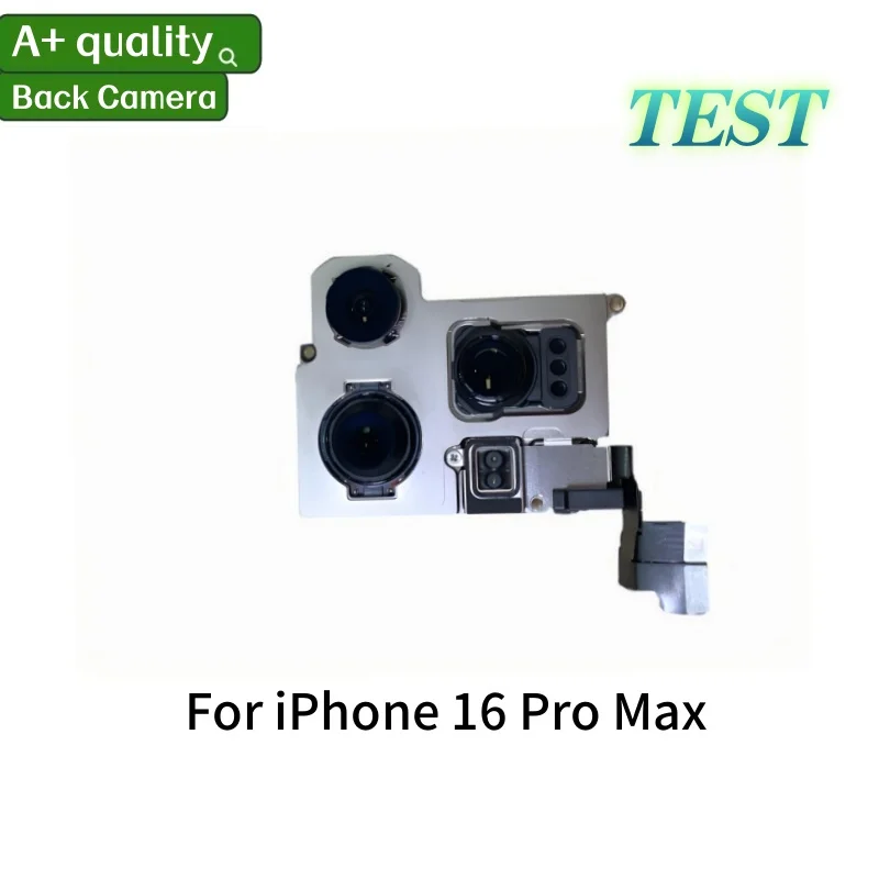 Fully Tested Rear Camera With Flex Cable for iPhone 11 12 13 14 15 16 17 Pro Max 12/13 Mini Back Camera Replacement Part image 3