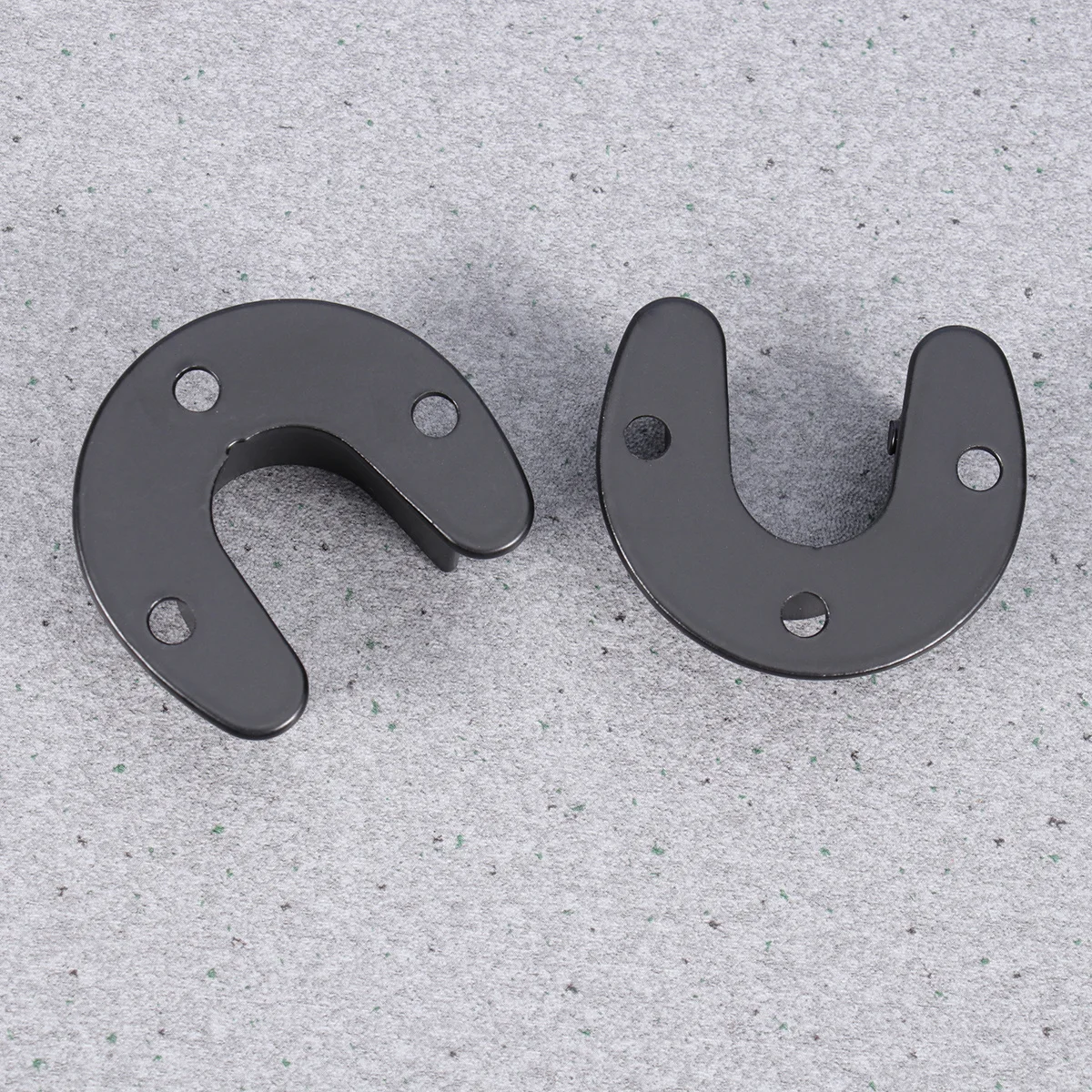 

2Pcs Heavy Duty Stainless Steel Closet Pole Socket Oval Rod End Supports for Hanging Clothes Curtains Brackets