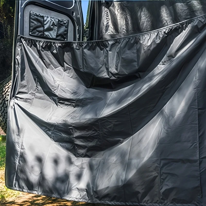 

72*66inch Camper Door Curtain Suitable for Outdoor Shower RV Accessories Furniture Cover Car Door Curtain