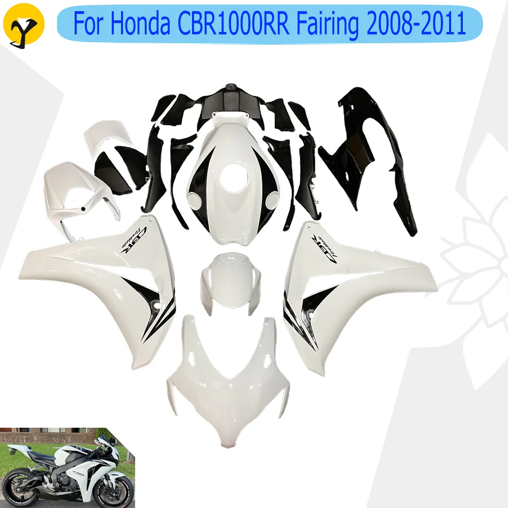 For Honda CBR1000RR 2008 2009 2010 2011 Motorcycle Full Surround Fairing Conversion Kit Modified Colour Shell Cover Decorative