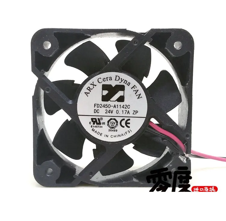 Original ARX FD2450-A1142C DC24V 0.17A 50x50x15MM 5cm 2Lines Inverter Cooling fan