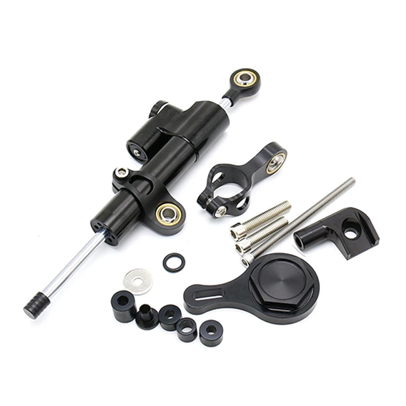 

Directional Steering Damper For YZF R6 2006-2020 R1 09-12 Motorcycle Parts Damper Mounting Bracket Kit Set