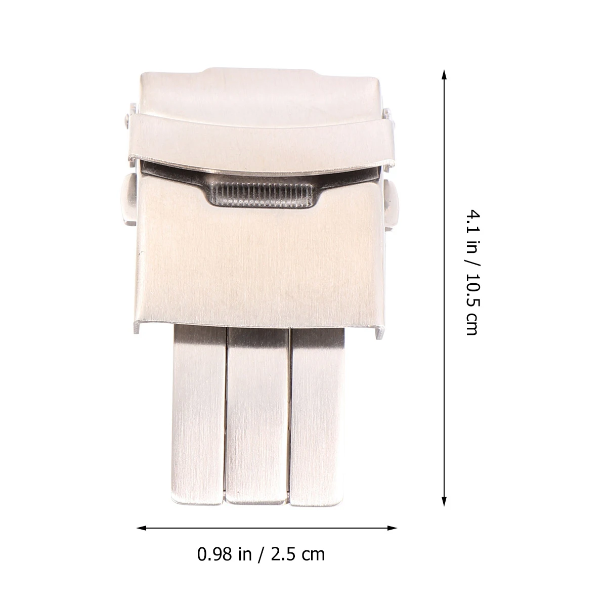 

Stainless Steel Watch Band Clasp Durable Practical Buckle for Steel Strap Elegant Fashion Easy to Install Luxury