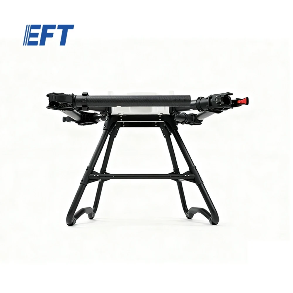 منصة طائرة بدون طيار EFT X2300 ذات الرفع الثقيل، إطار معدني ببطارية مزدوجة ثابتة للطيران #4