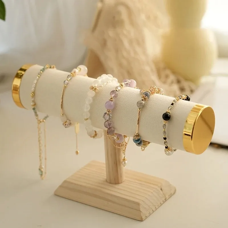 

New T-bar Jewelry Chain Hairband Watch Necklace Bracelet Display Stand Rack Holder Fashion Woman Colors Gold Size Style