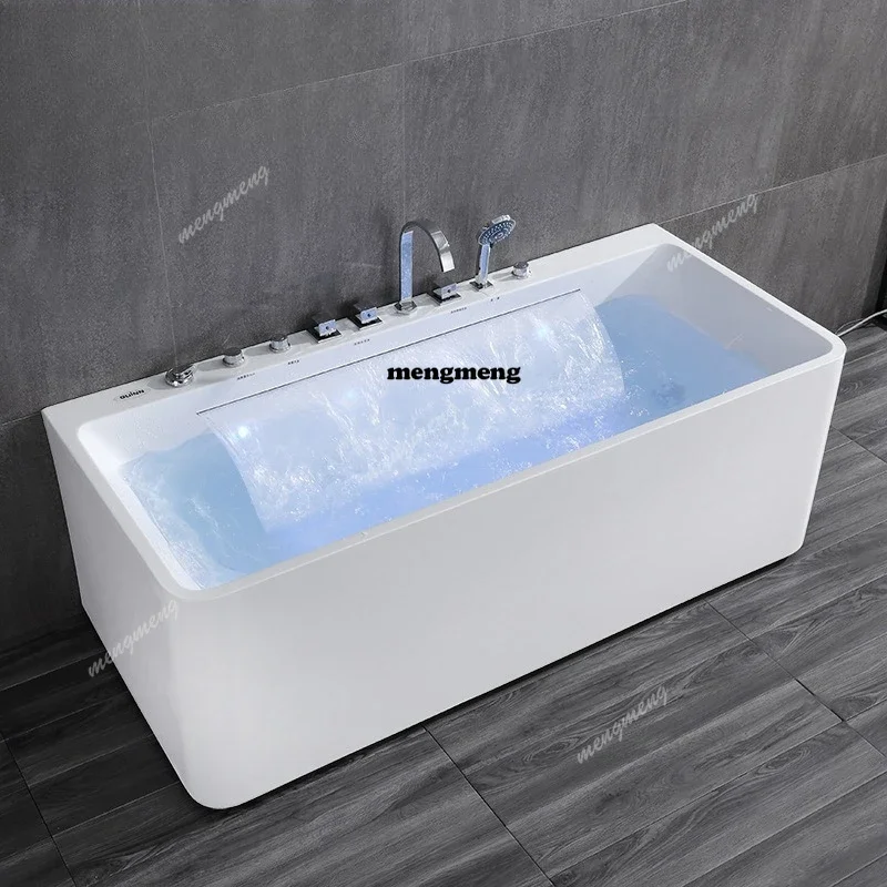 Independent hotel Small apartment Internet celebrity European-Japanese water curtain waterfall Jacuzzi D80