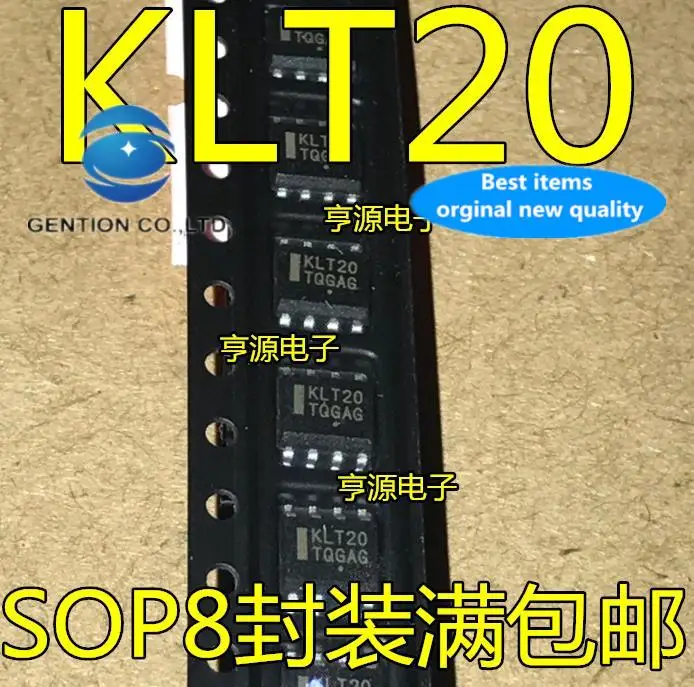 

10 шт., 100% оригинальные новые фотообои MC100ELT20D MC100ELT20DR2G Silkscreen KLT20 SOP8