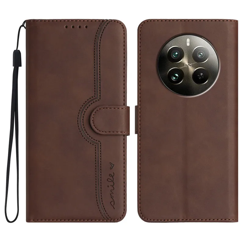 Flip Cases For Realme 12+ Cover on For OPPO Realme 12 Pro+ Plus Realme12 Narzo 70 Pro 5G Magnetic Stand Phone Protective Bags - view 2