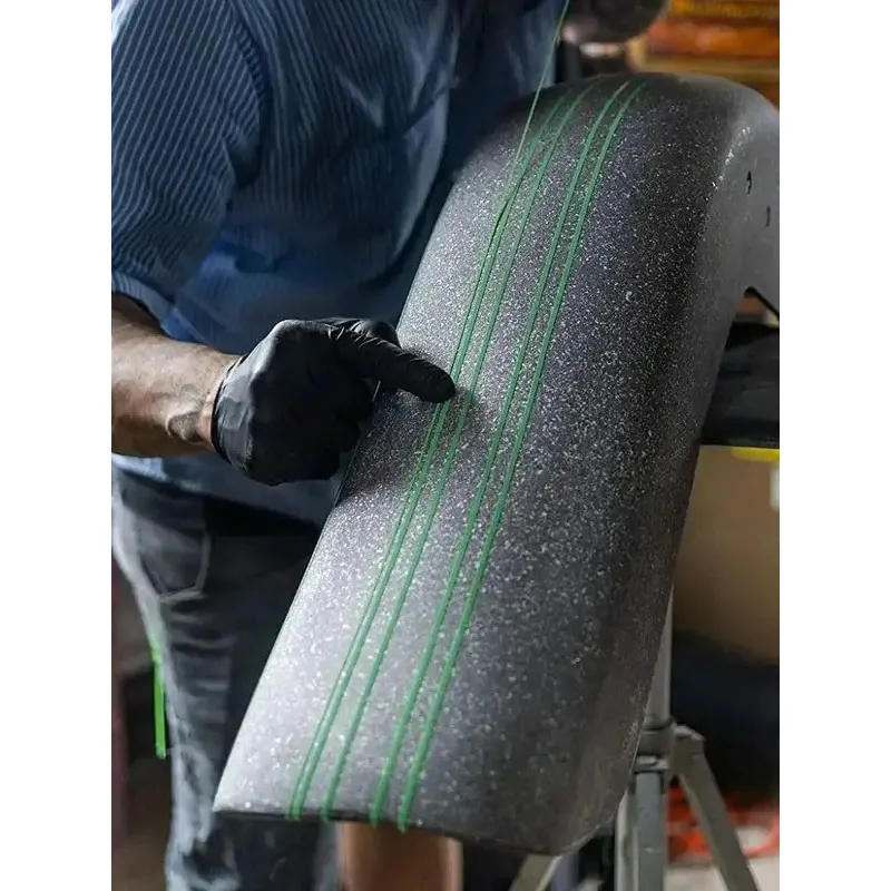 YITAP 1,5mm Feinlinien-Abdeckband Grün Hochtemperaturbeständiges Vinylband für Autolackierung Kurvendesign Auto-Detailing – Detail 8