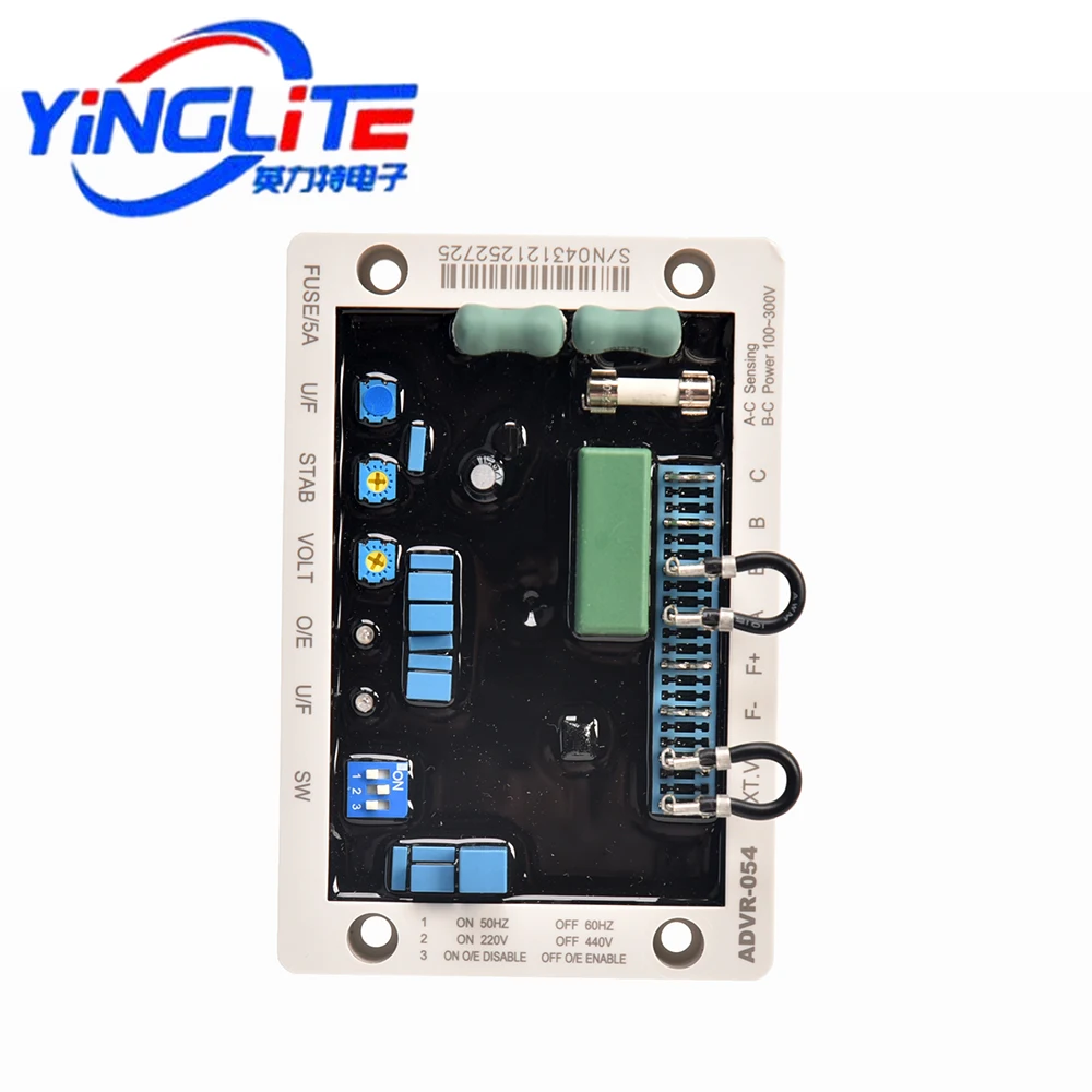 Original ADVR-054 5A Self-Excited Automatic Voltage Regulator High Cooling Efficiency for Stable Power Supply