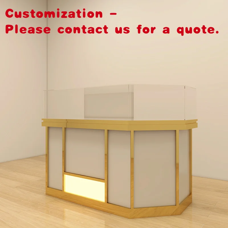 

custom.Customized Modern Jewellery Strong Glass Display Cabinet Jewellery Boutique Display Showcase