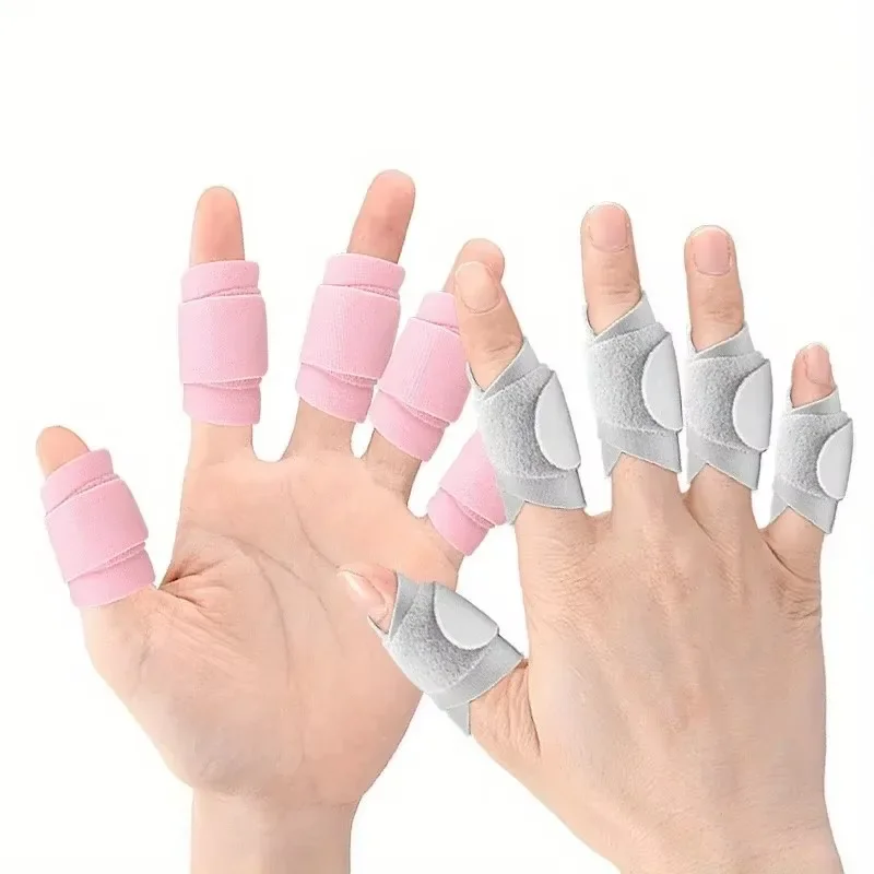 5pcs Adjustable Finger Splint Adjustable Finger Brace For Finger Straightening Corrector Arthritis Pain Relief