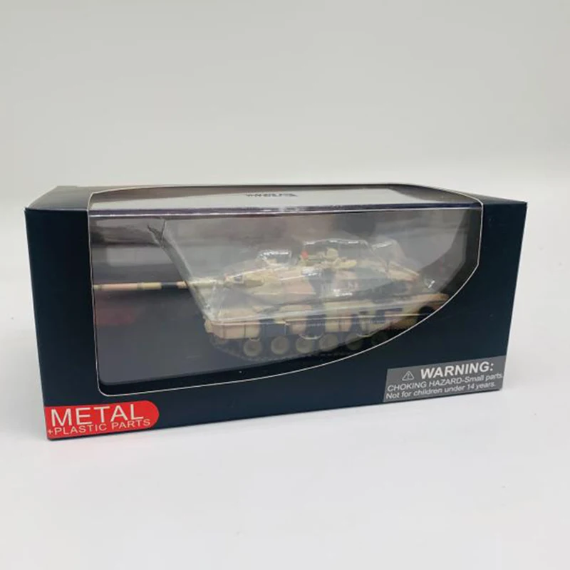 1:72 Scale Plastic Leopard 2A7 Tank Model 75017 Militarized Combat Track Type Classics Adult Gifts Souvenir Static Display