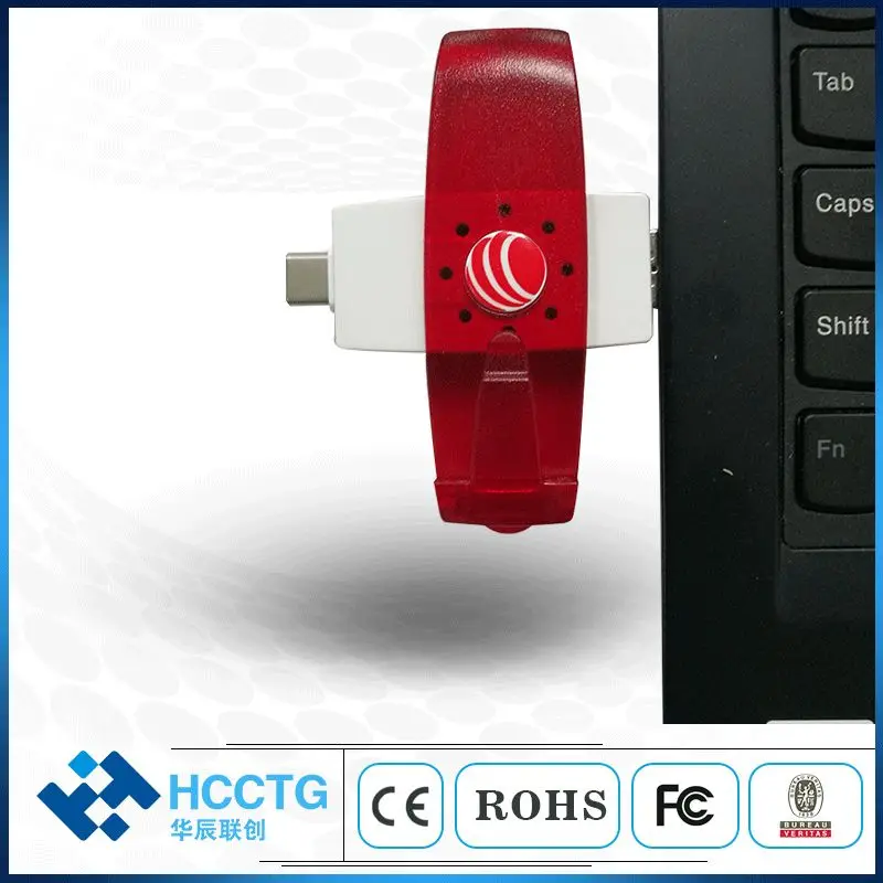 Imagem -05 - Usb Token Nfc Leitor de Cartão Inteligente sem Contato Moblie Dcr37