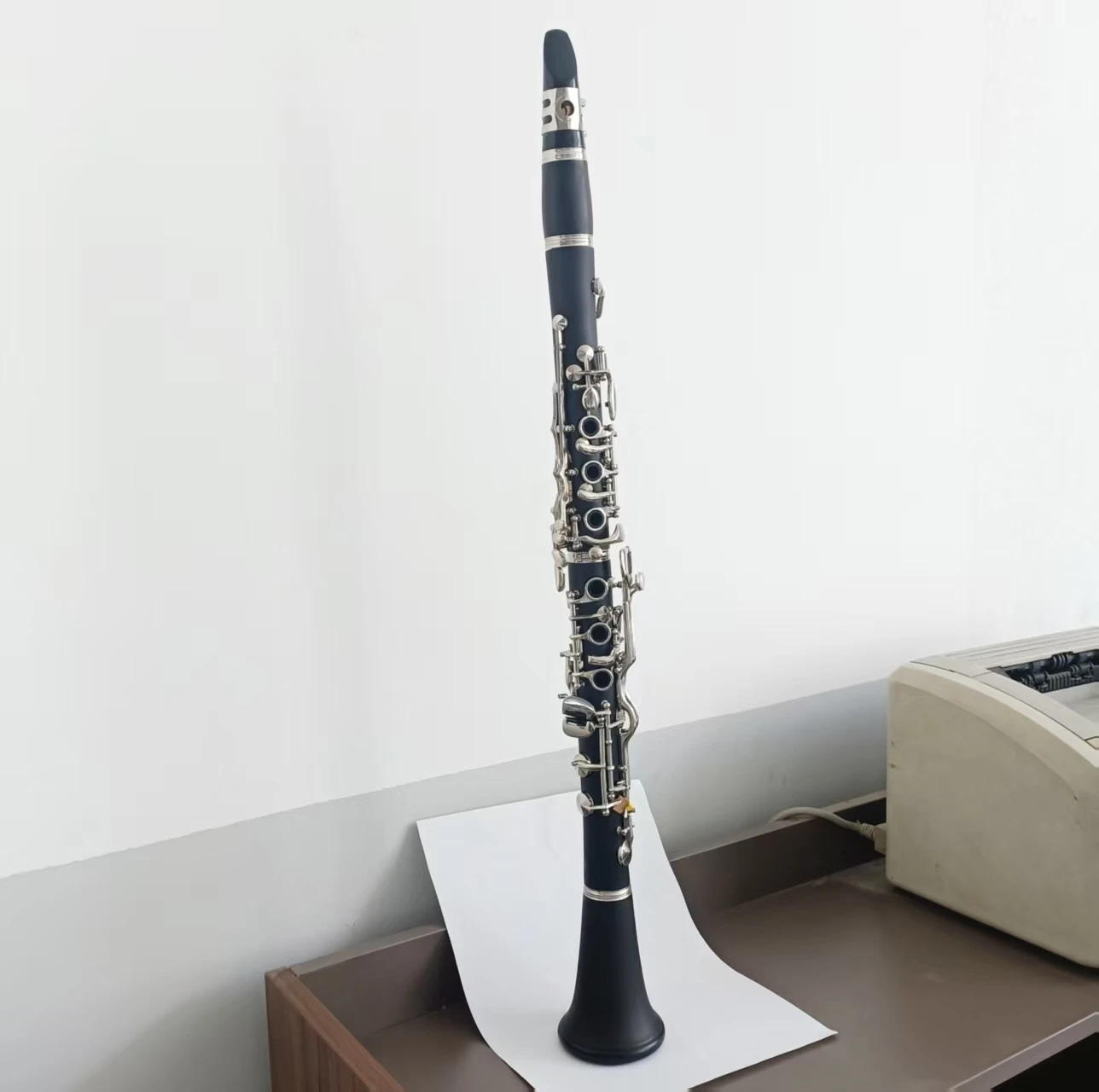 G Tone Clarinet German System 26 Keys Woodwind Instrument For Orchestral Practitioners Stage Recital Folk Music Performance