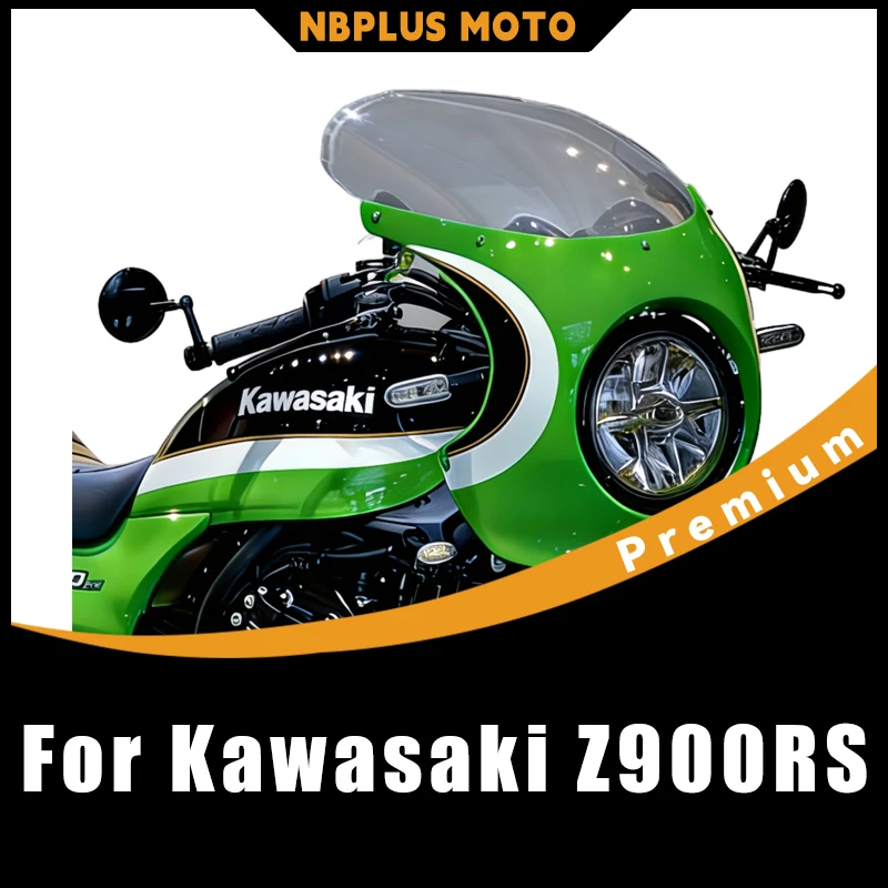 【Premium】 ForKawasaki Z900RS – Dedicated Front Fairing & Pig Nose Headlight Cowl Modification Parts
