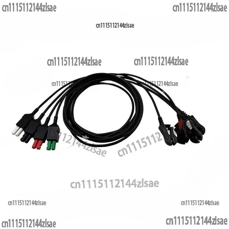 Radiolucent ECG Lead Wire 4-Lead Carbon Fiber For CT X-Ray Monitoring Compatible With 7800 7600 590442