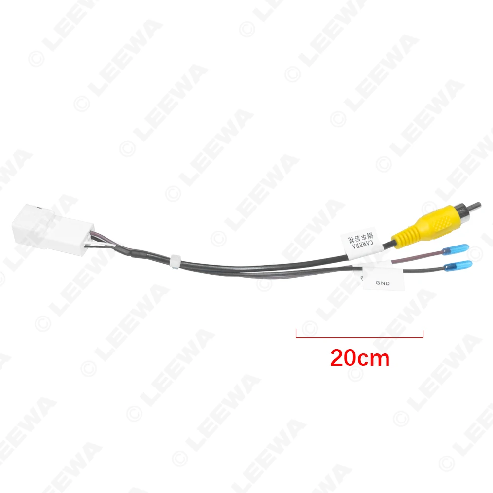 LEEWA Auto 8-pin Reverse Camera Output Video Adapter Wiring Cable For Toyota Original Factory Car Camera Video Output #CA7780