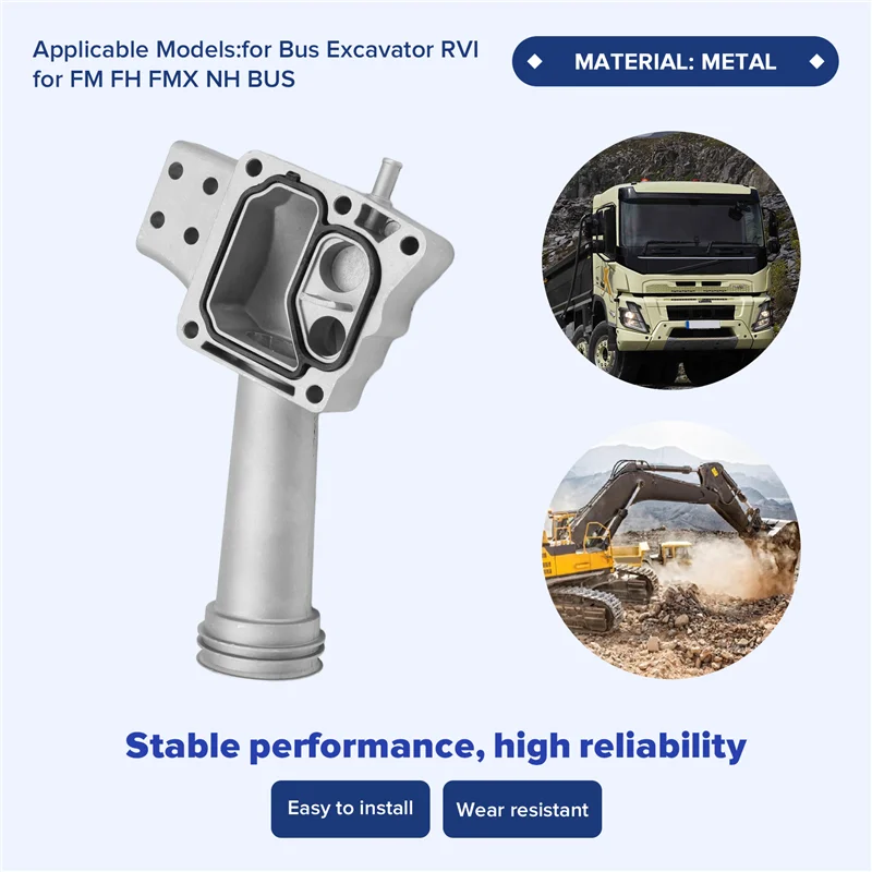 

Запасные части для соединительной трубы охлаждающей жидкости водяного насоса 20555313 20542128 3141617 3161417 для экскаватора Volvo Bus RVI