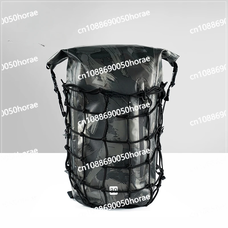 Motorcycle Waterproof Backpack Helmet Bag Riding Motorcycle Rainproof Large Capacity Riding Bag 30 Liters