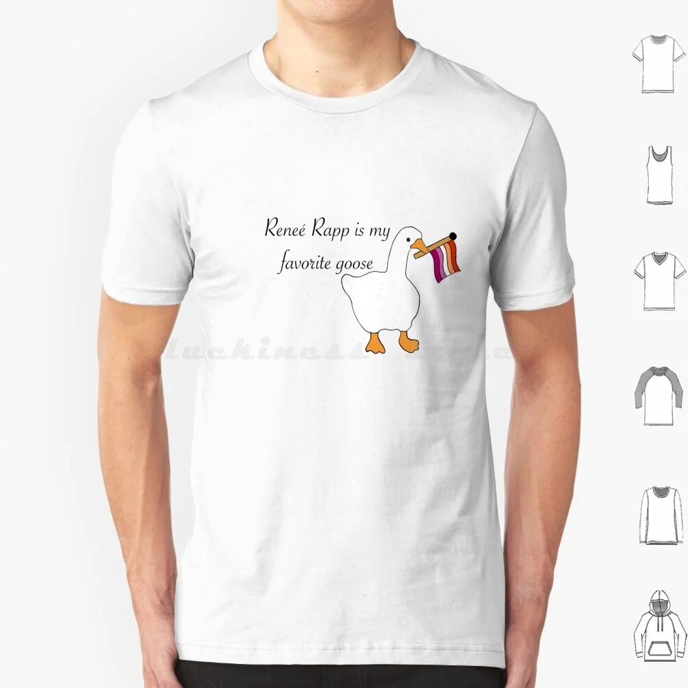 Reneé Rapp Is My Favorite Goose T Shirt Big Size 100% Cotton Renee Rapp Reneé Rapp Renee Rapp Goose Reneé Rapp Goose Pretty
