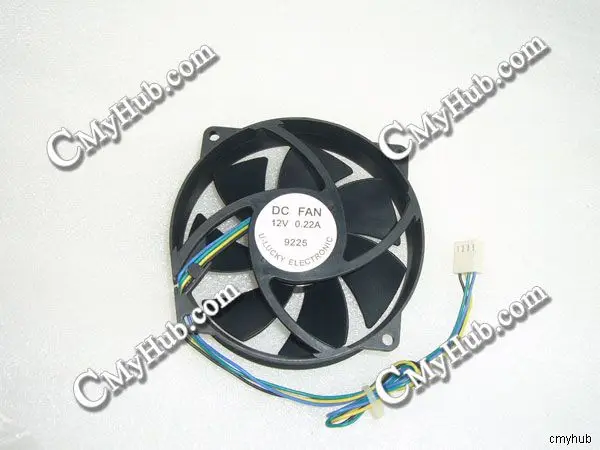 For U-LUCKY 9225 DC12V 0.22A 9525 95X95X25MM 4pin Cooling Fan 9225