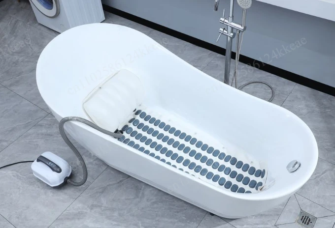 New Arrival Hot Summer Electric Bathtub Bubble Massage Mat Waterproof Anti-slip Body Spa Air Bubble Bath Massage