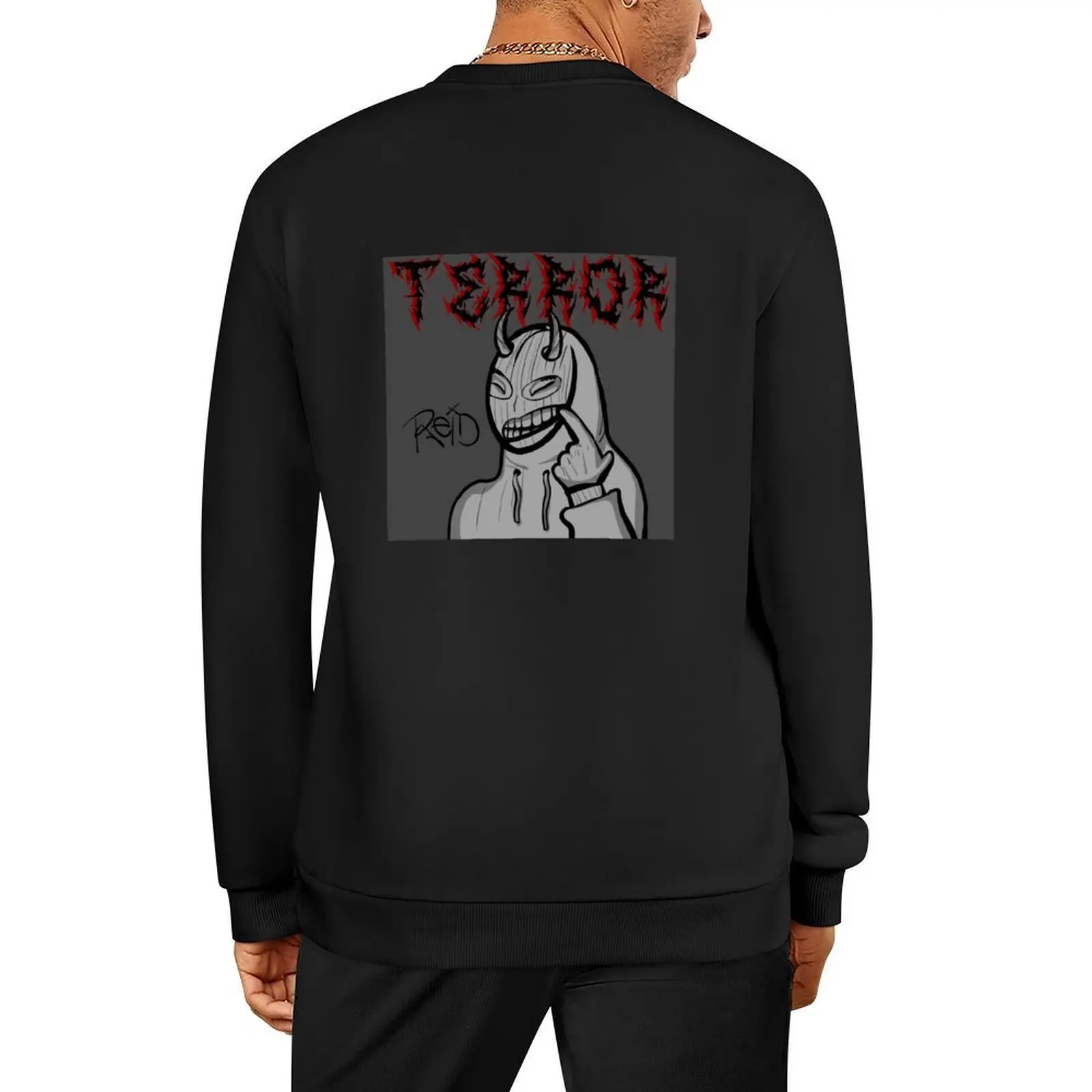 

Terror Reid - stylized cartoonish Pullover mens clothes korean autumn clothes winter clothes oversize sweatshirts