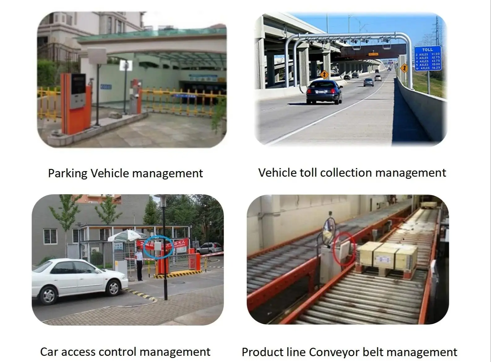 Long Range UHF RFID Reader 10M | Integrated 9dBi Antenna | TCP/IP USB RS232 WG26 WG34 Relay | For Parking Lot & Warehouse Access