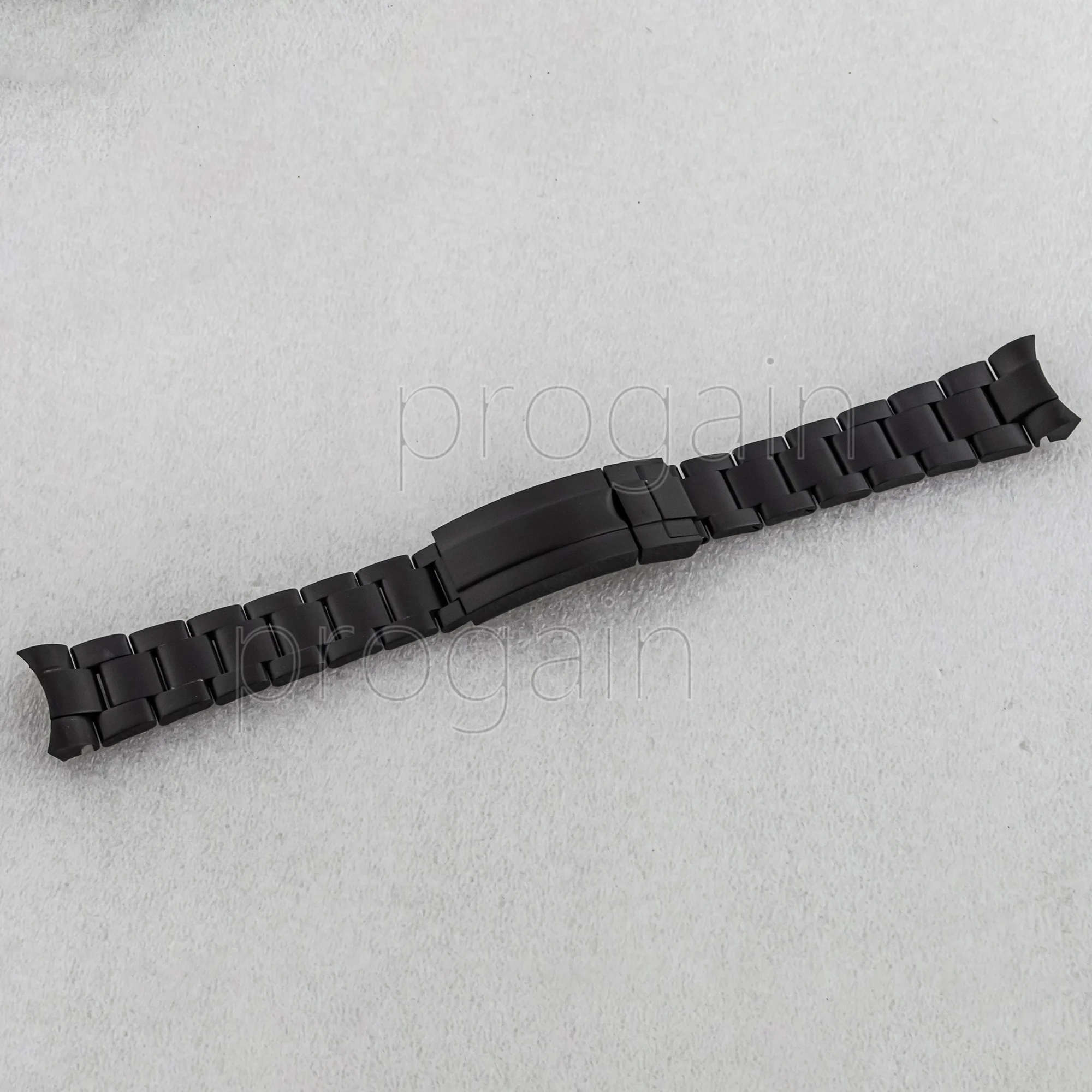 20mm Stainless Steel Watch Strap Bracelet Three/Five Beads for SUB GMT Wristband Mod Parts Accessories Replacements