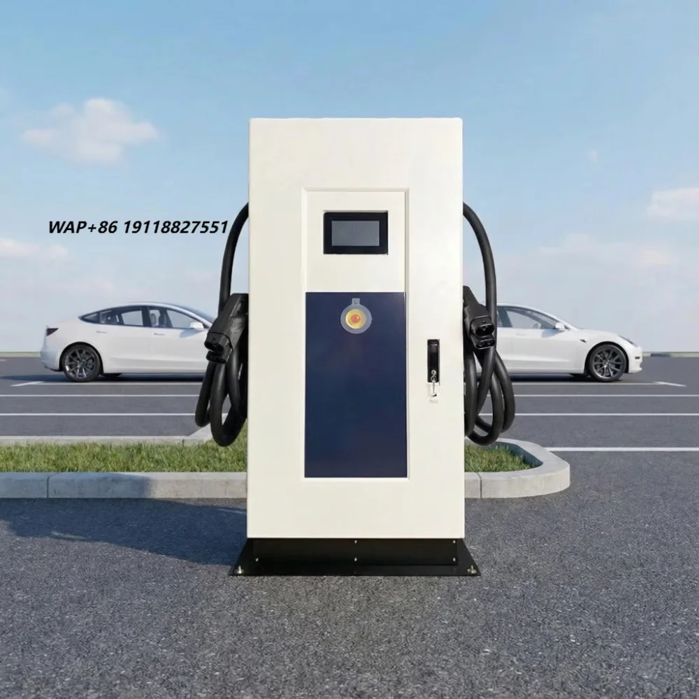 30kW 40kW 60kW Floor Mounted EV Charger with POS Support for Commercial Public Parking Dual CCS DC Rapid EV Charging Station