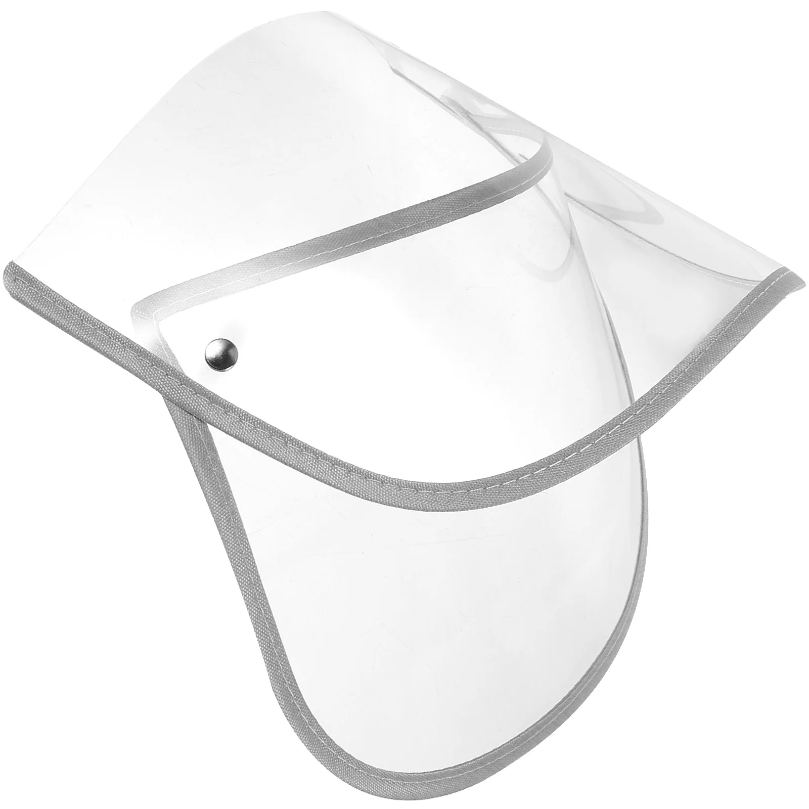 

Rainproof Hat Brim Transparent Plastic for Raincoat Hood Protector Clear Waterproof Poncho Accessories