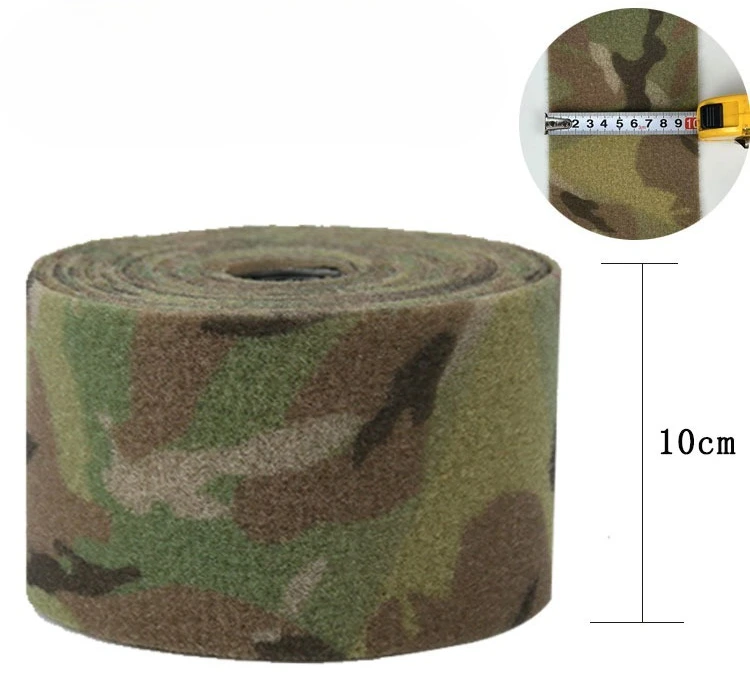 10cm Width MC MCBK MCTP Camouflage Loop Fastener Strap Magic Sticking Tape  No Glue Backpacks Vest Cap Sewing Accessories