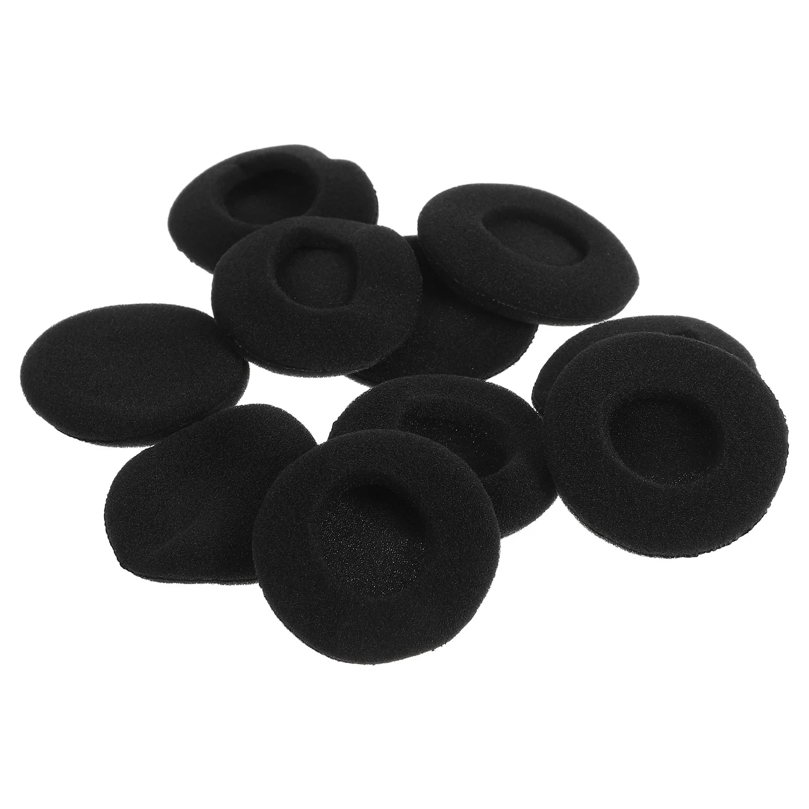 

10 Pcs Headphones Ear Pads Cusion Cover 40mm Headset Earphone Covers Earbud Earplugs