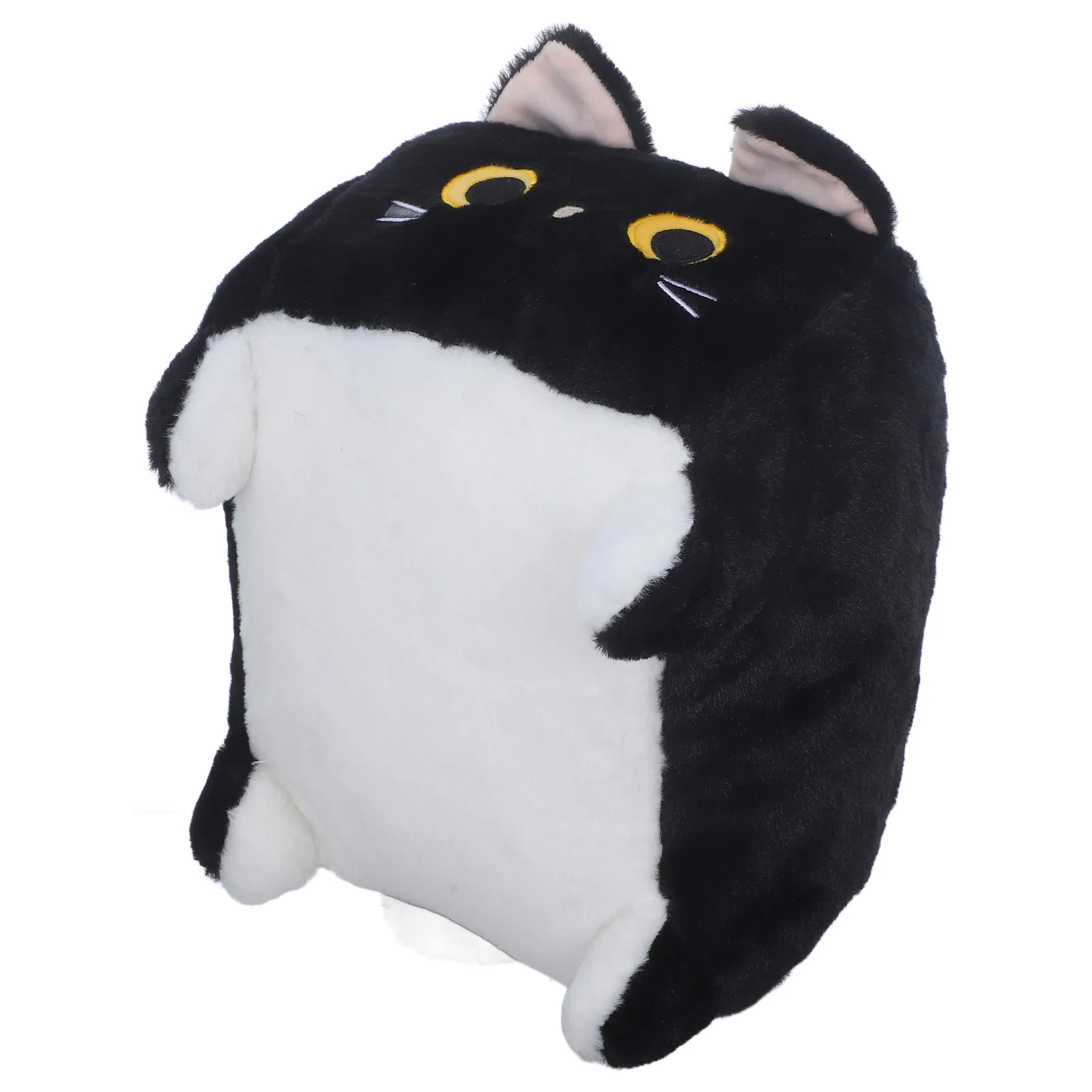 

Cube Stuffed Cat Adorable Cat Shaped For Sofa Bed Bedroom Cushion Animal Cozy Decorative Cartoon Pillow
