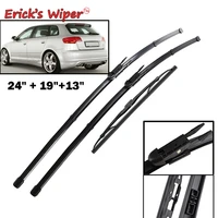 Juego de escobillas de limpiaparabrisas delanteras y traseras para Audi A3 8P 2005-2012, escobillas de lluvia para parabrisas, ventana, 24 ""+ 19"" + 13""