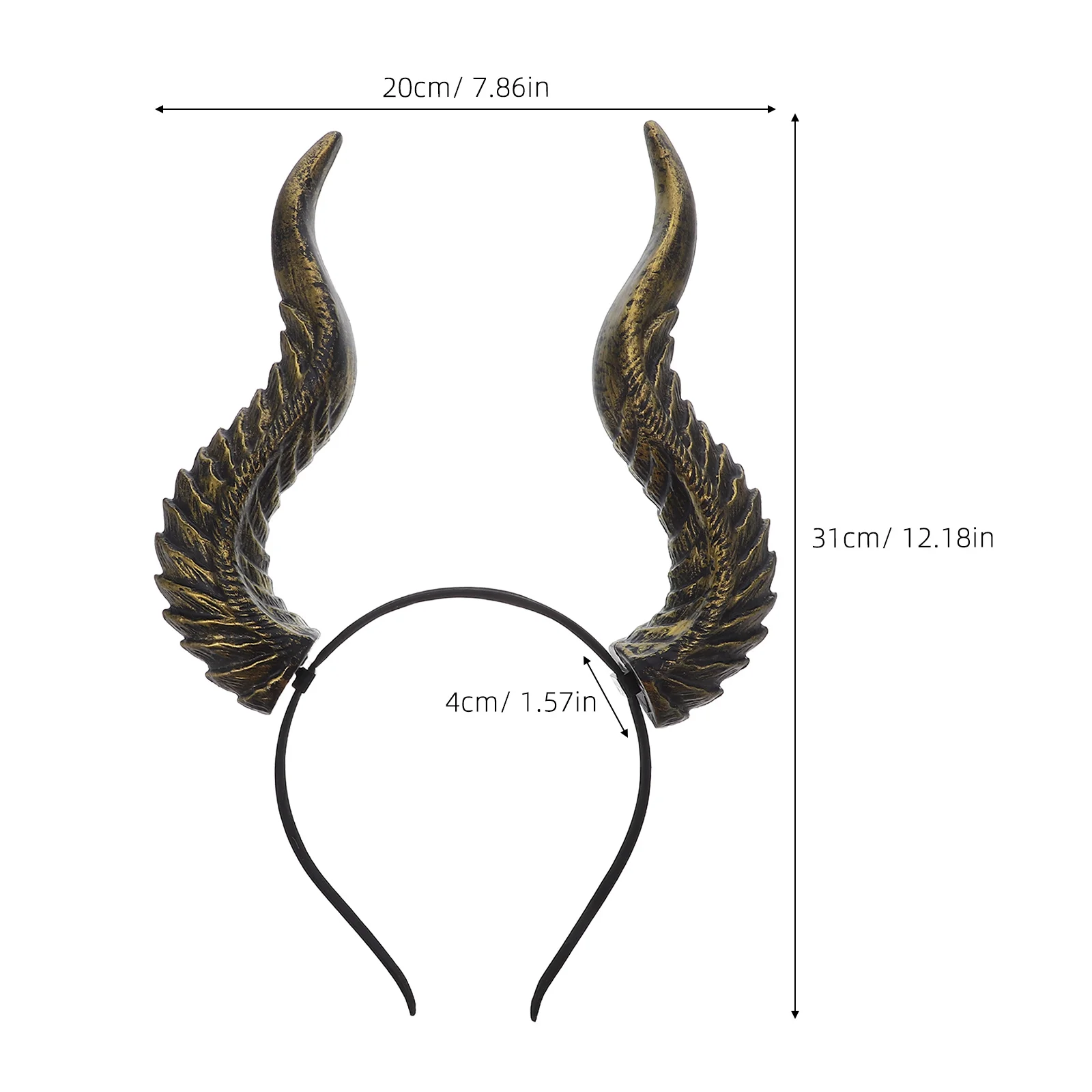 Рисунок 3 - Повязка на голову с рогами
