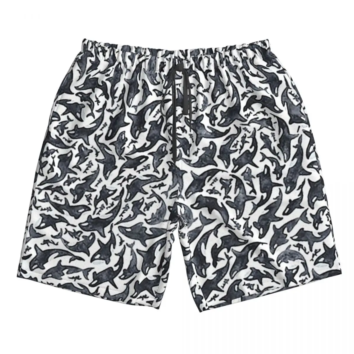 

Orca Aquatic Sea Ocean Killer Whale Trunks Beach Board Shorts Casual Quick Dry Swimming Summer Men Pants